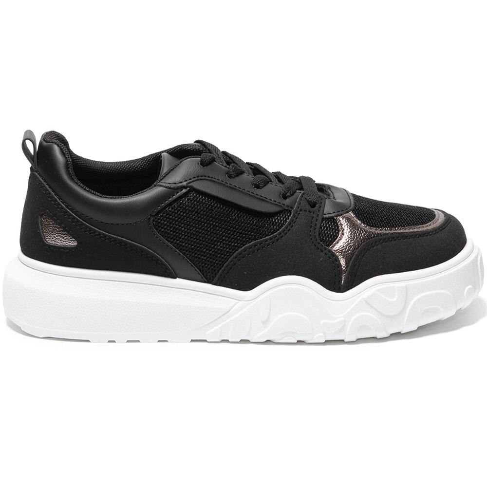 Pantofi sport dama Xandra, Negru, Negru