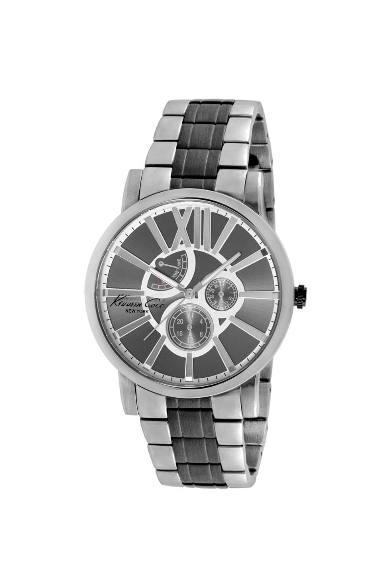 Ceas barbatesc Kenneth Cole, KC9282, Argintiu/Negru