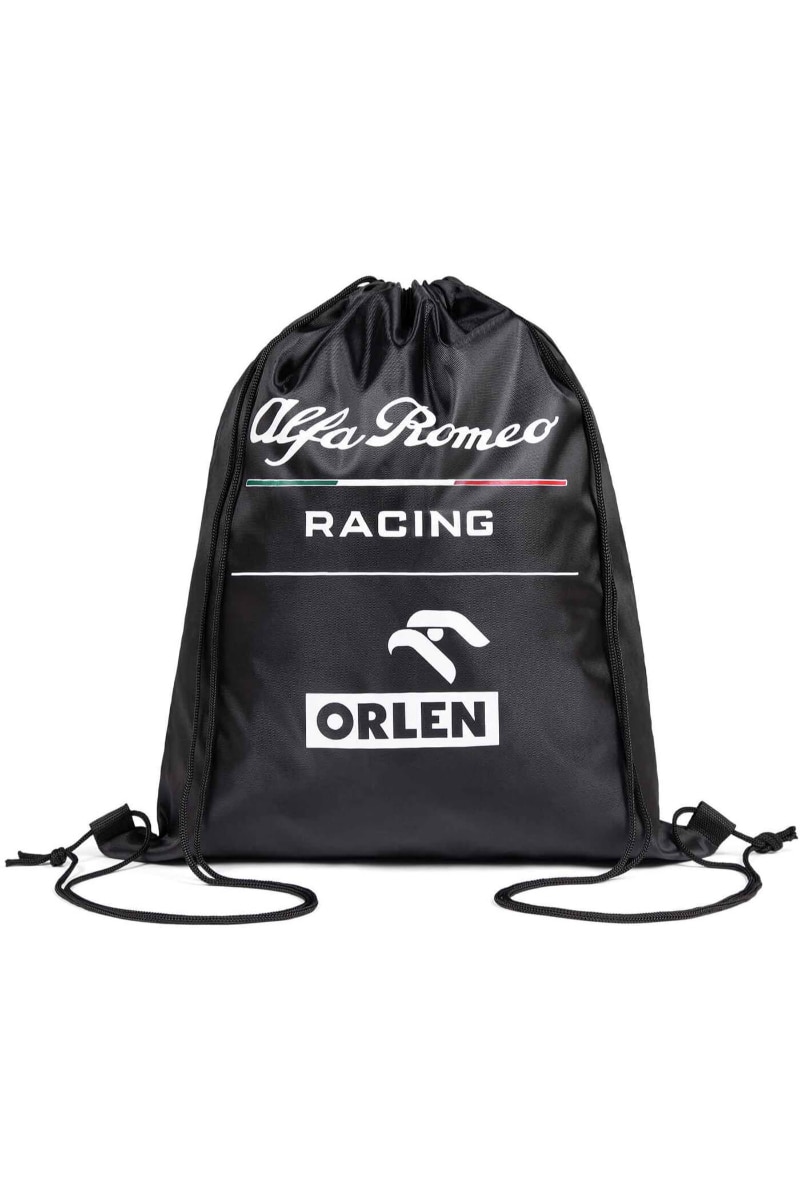 Rucsac Alfa Romeo Racing ORLEN68540, Poliester, Negru