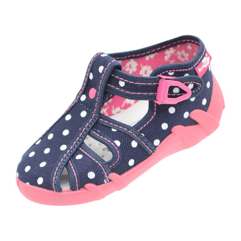 Sandale ortopedice din panza pentru fete Renbut RNN-15-26, Bleumarin 62391