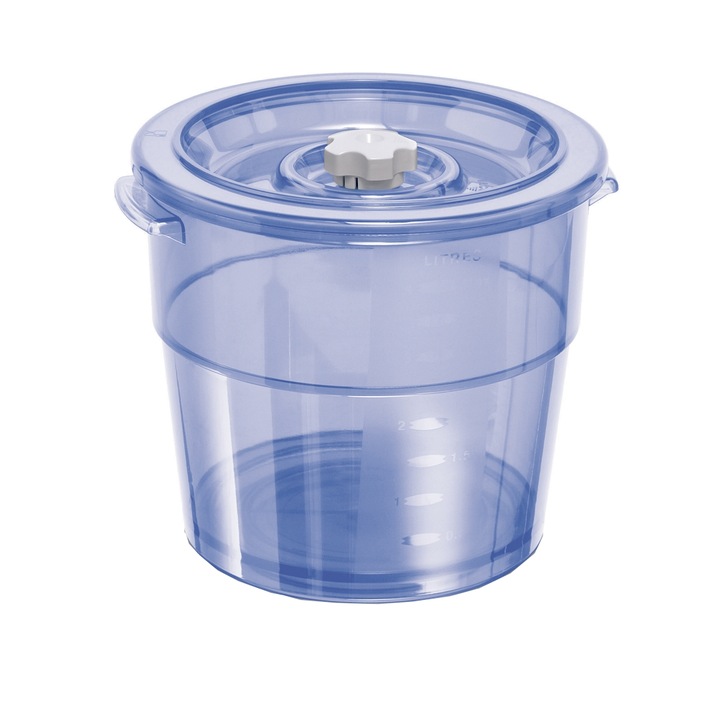 Recipient pentru vidare Magic Vac, ACO1002, capacitate 4 l, capac de protectie, inchidere de siguranta, marinare si vidare alimente sensibile, fara BPA, transparent