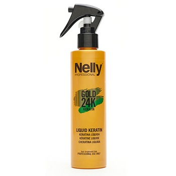 Keratina lichida, Nelly Professional, Gold 24K Keratin, 200 ml Keratina lichida, Nelly Professional, Gold 24K Keratin, 200 ml