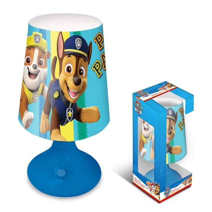 Лампа Javoli, Нощна, Детска, Paw Patrol, 9 x 18 см