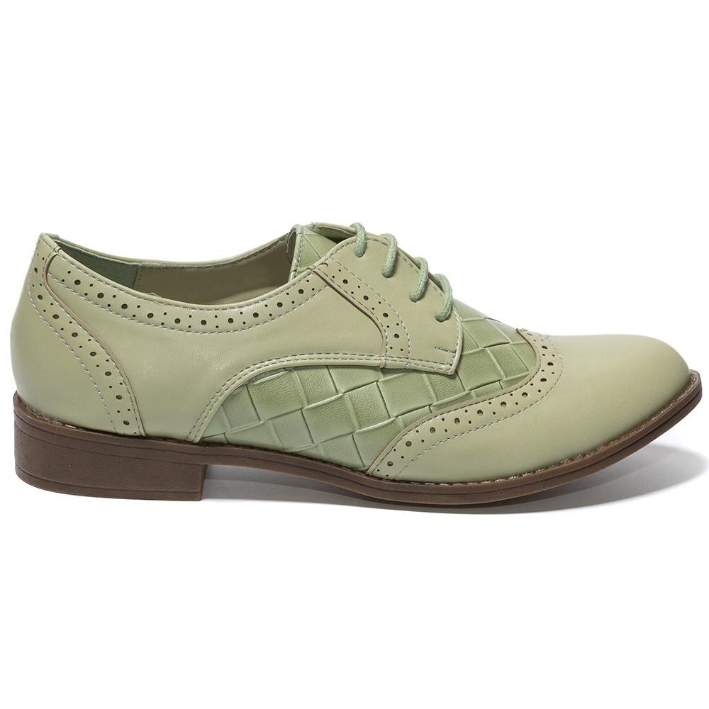 Pantofi dama Selene, Verde, Verde