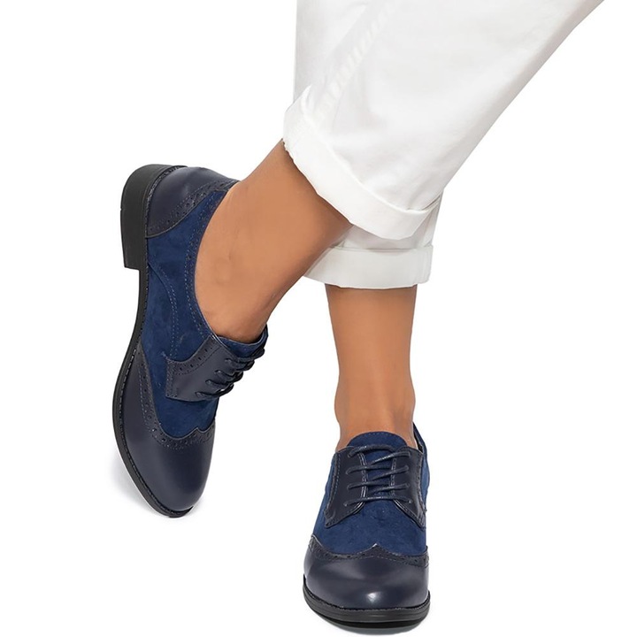 Pantofi dama Trinity, Bleumarin - 38
