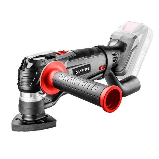 Multifunctional cu vibratii, 18 V, Li-ion, pe acumulator, acumulator neinclus, GRAPHITE ENERGY