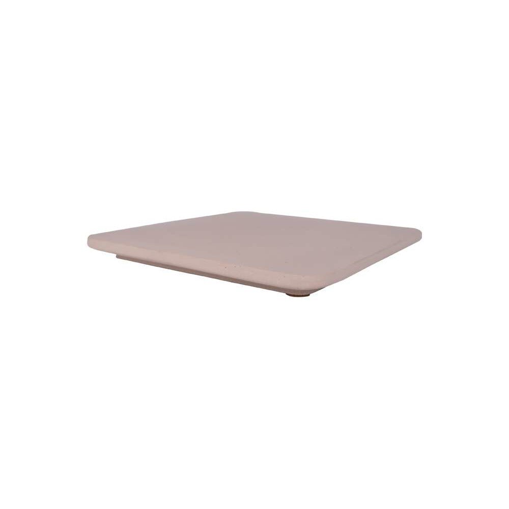 Capac pentru cutie Likeconcrete Karin, mocca, 14.2x14.2x1.2cm