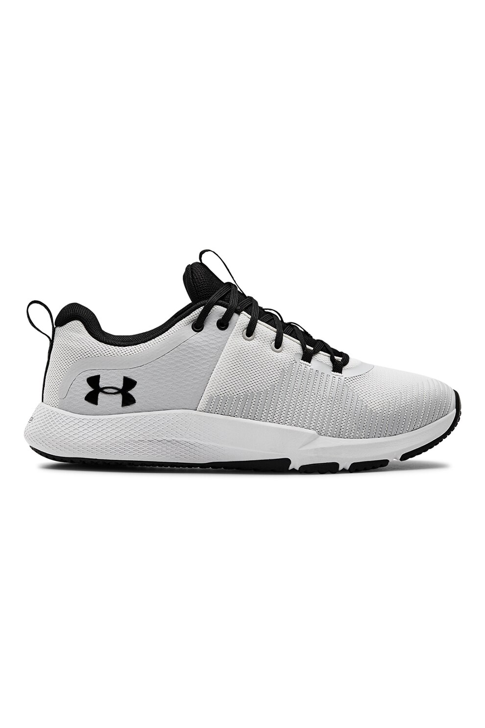 Under Armour, Pantofi din material textil, pentru antrenament Charged Engage, Alb prafuit/Gri deschis, 47