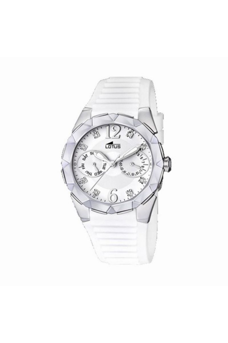 Ceas dama Lotus, 15731/1, Alb