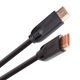 Kábel VCom SS001196, HDMI - HDMI, M/M, 1,8 m, fekete, ver: 2.0, Ultra HD 4k/60p