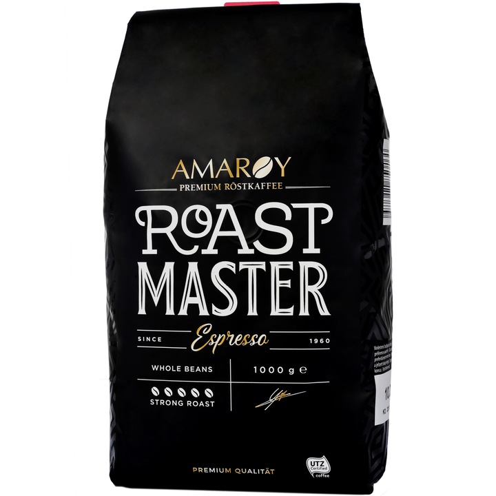 Cafea boabe Amaroy Roast Master Espresso, 1kg