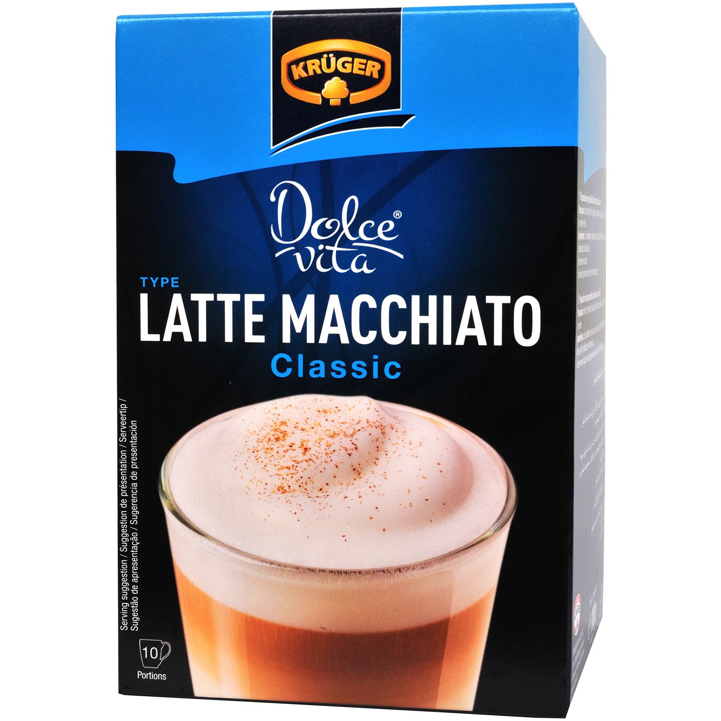 Latte Machiatto instant Kruger Classic, 180g
