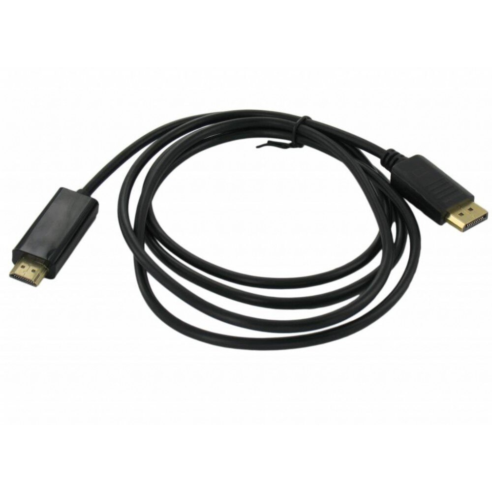 Кабел displayport мъжки към hdmi мъжки 1.5 метра - eMAG.bg