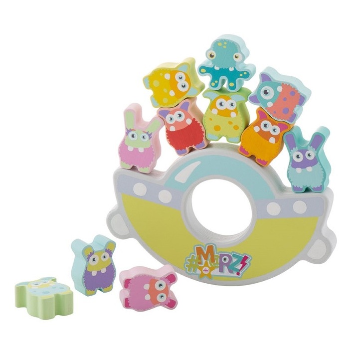 Jucarie Educativa Nava Spatiala cu Monstruleti stralucitori