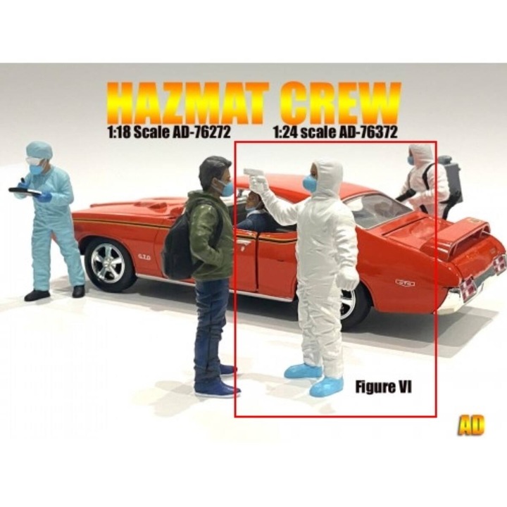 HAZMAT CREW-VI figura modell 1:24