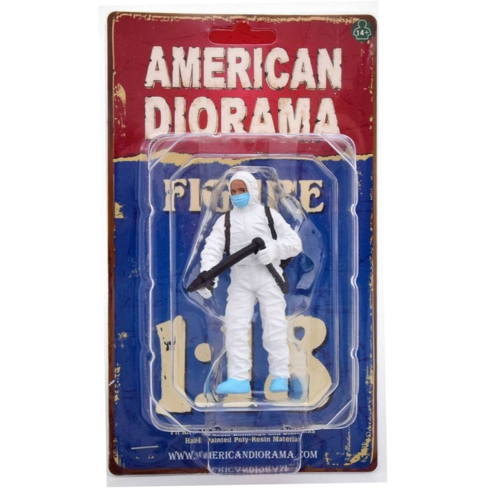 HAZMAT CREW-I figura modell 1:18