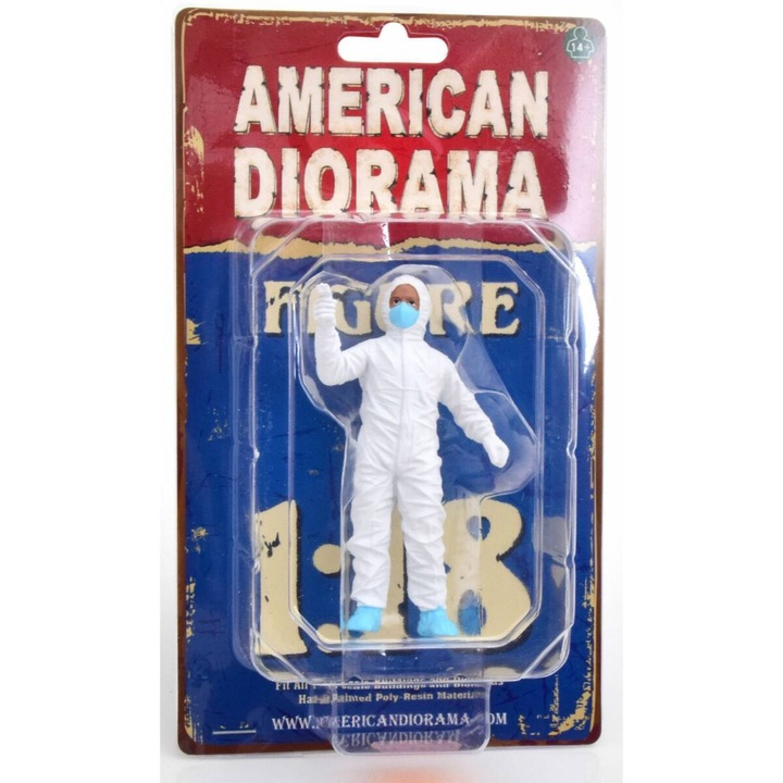 HAZMAT CREW-VI figura modell 1:18