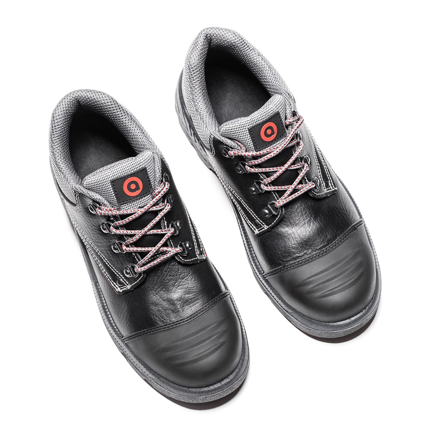 Bocanci protectia muncii pentru barbati Strongo, negru-gri, marime 43