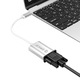 Orico XC-102 adapter, USB3.1 Type C csatlakozó adapter VGA aljzatba, 0,15 m, ezüst