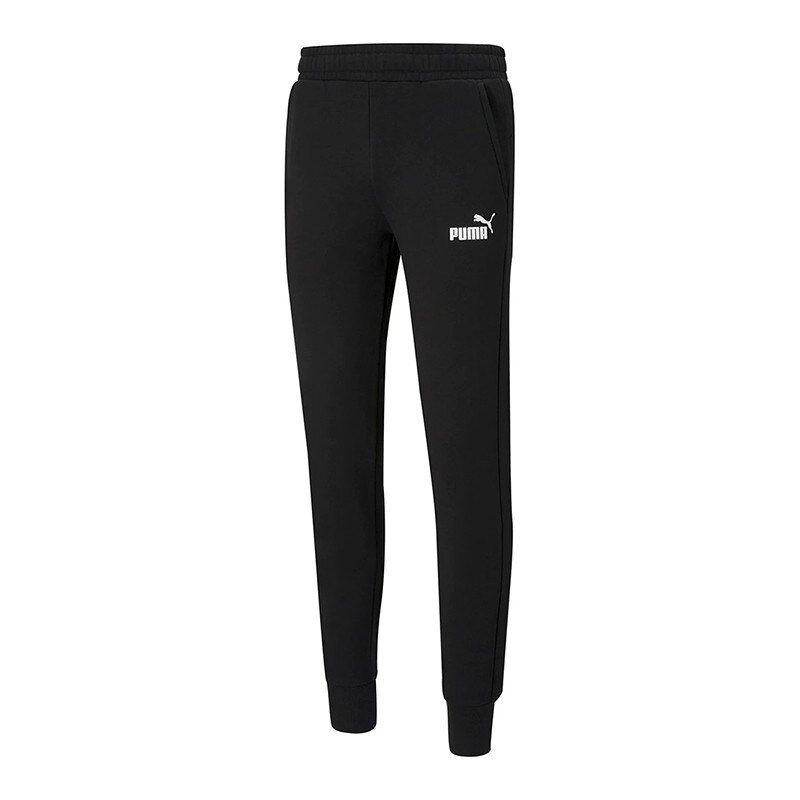 Pantaloni Puma Essentials Slim 586748-01, Barbati, Negru, XS