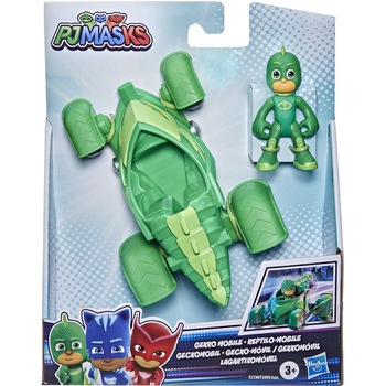 Set Masinuta cu Figurina Pj Masks Hero Vehicle Gekko Mobile Set Masinuta cu Figurina Pj Masks Hero Vehicle Gekko Mobile