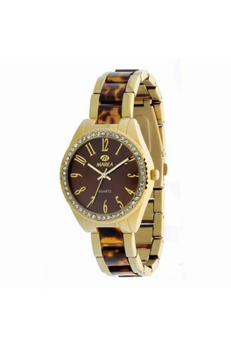 Ceas dama Marea, B48002-7, Auriu/Maro