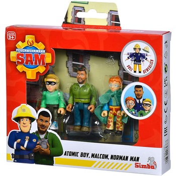 Set 3 Figurine Fireman Sam Superheroes 7,5 cm Set 3 Figurine Fireman Sam Superheroes 7,5 cm