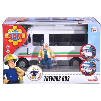 Set Figurina Fireman Sam, Trevors Bus Set Figurina Fireman Sam, Trevors Bus