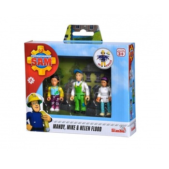 Set 3 Figurine Fireman Sam Family Floods 7 cm Set 3 Figurine Fireman Sam Family Floods 7 cm
