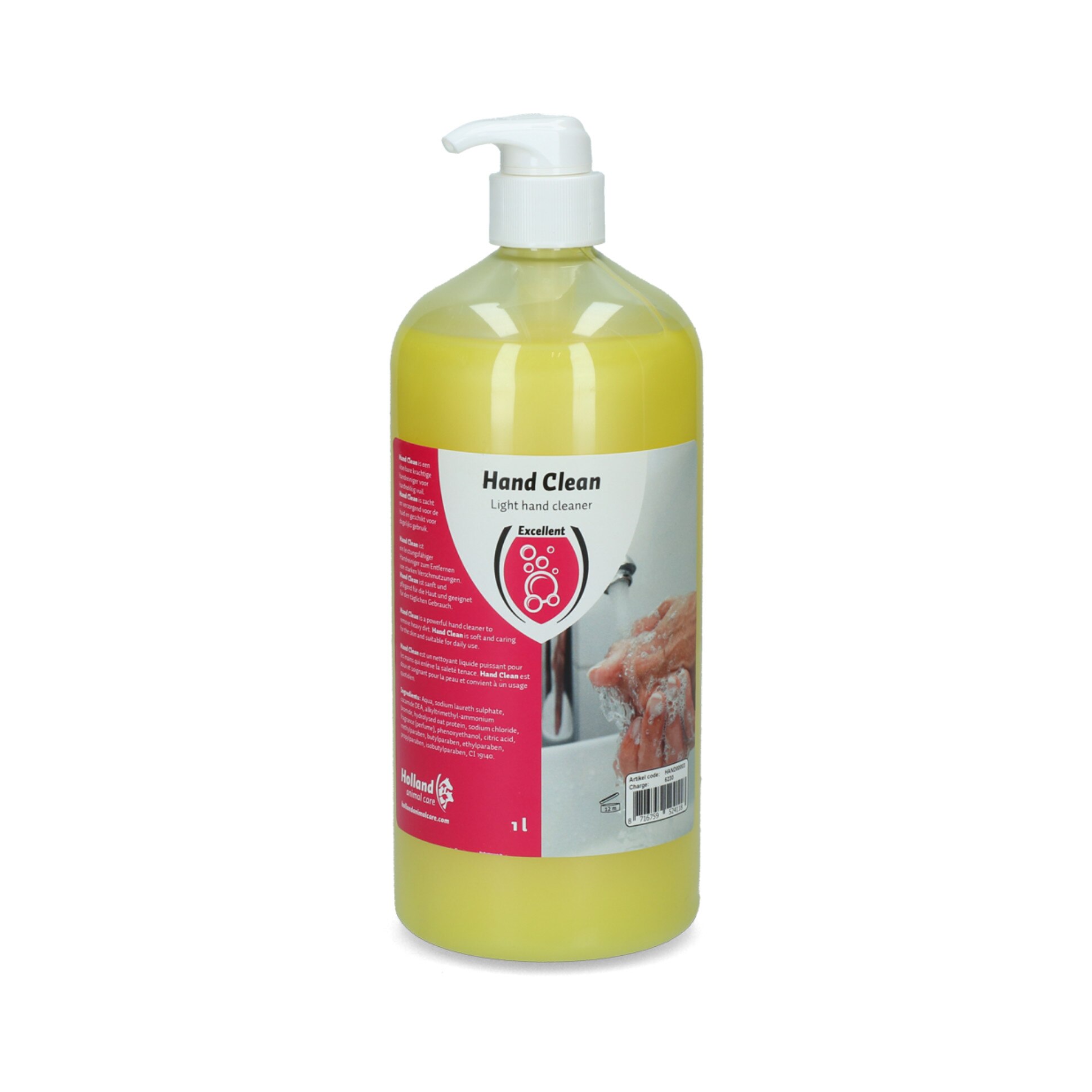 Sapun de maini cu dozator, Excellent, flacon 1 litru