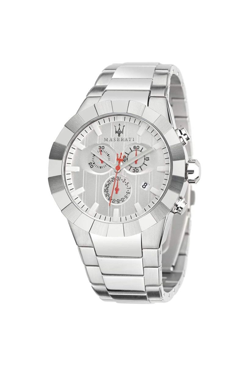 Ceas barbatesc Maserati, R8873603001, Argintiu