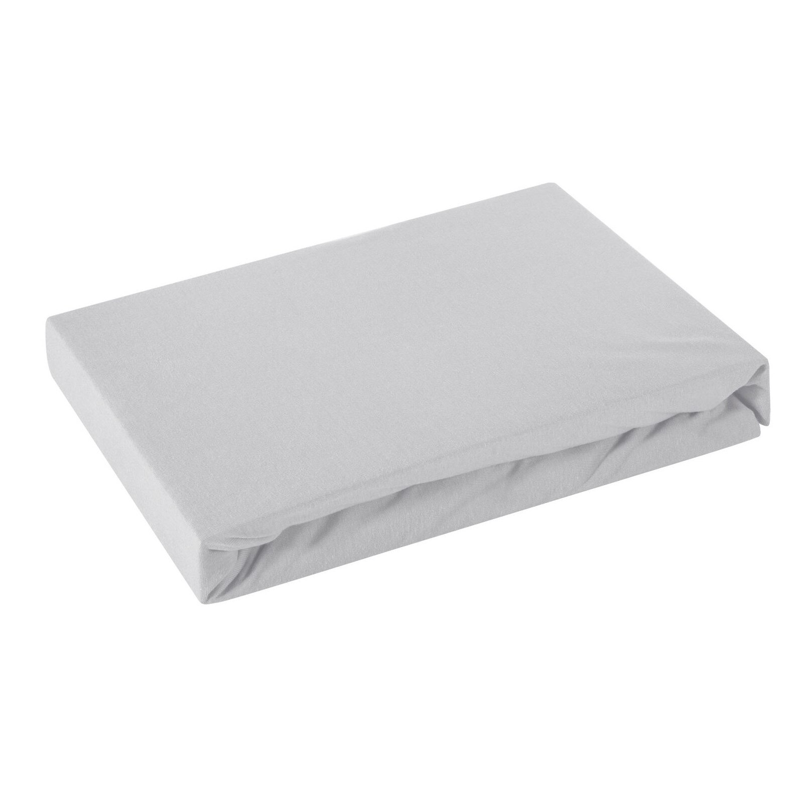 Cearsaf cu elastic jersey, Eurofirany, 140x200, Gri