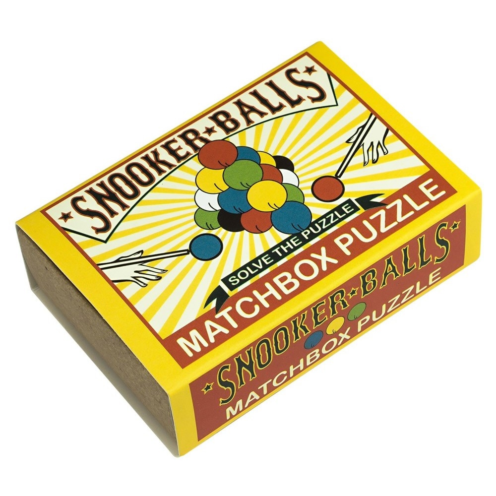 Joc de inteligenta, Professor Puzzle, Matchbox - Snooker Balls