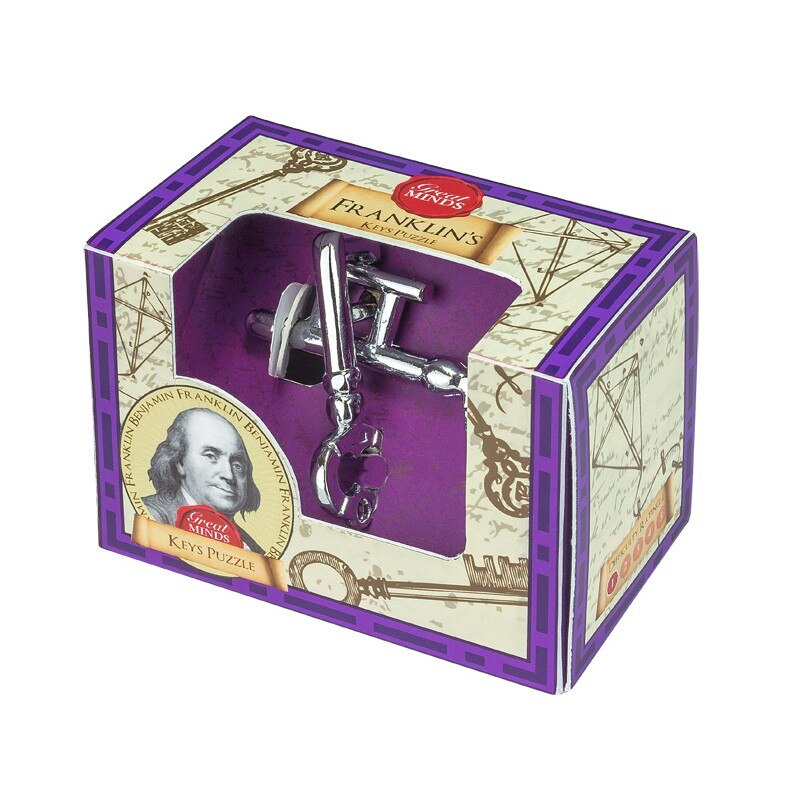 Joc de inteligenta, Professor Puzzle, Great Minds - Franklins Keys Puzzle