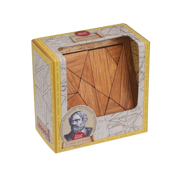 Joc de inteligenta, Professor Puzzle, Great Minds - Archimede's Tangram Puzzle