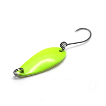 Oscilanta pastrav Kamatsu Trout Spoon 3.5cm , 3gr , 005 (Fluo Green) Oscilanta pastrav Kamatsu Trout Spoon 3.5cm , 3gr , 005 (Fluo Green)