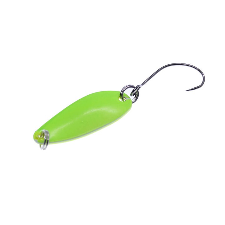 Oscilanta pastrav Kamatsu Trout Spoon 3.5cm, 3gr, 005 (Fluo Green)