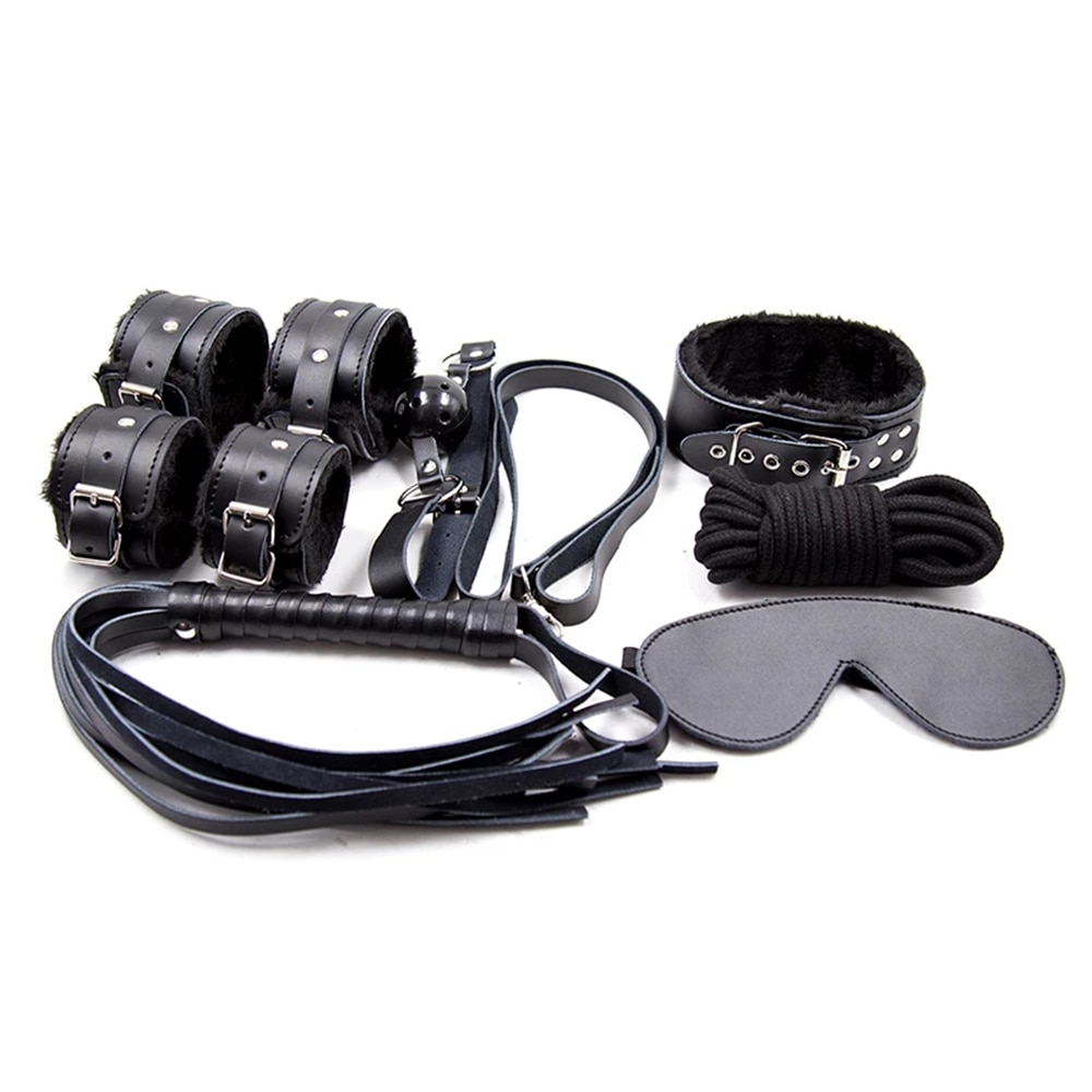 Joc pentru Cuplu cu 7 Accesorii SeLgurFos, Negru