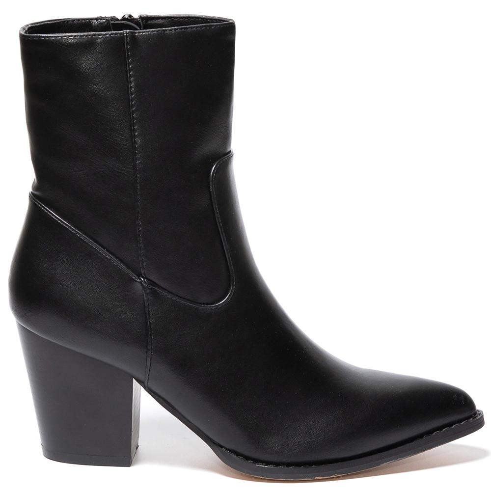 Botine dama Kiana, Negru, Negru