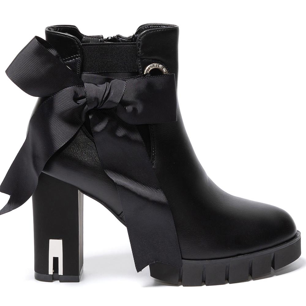 Botine dama Aditi, Negru, Negru