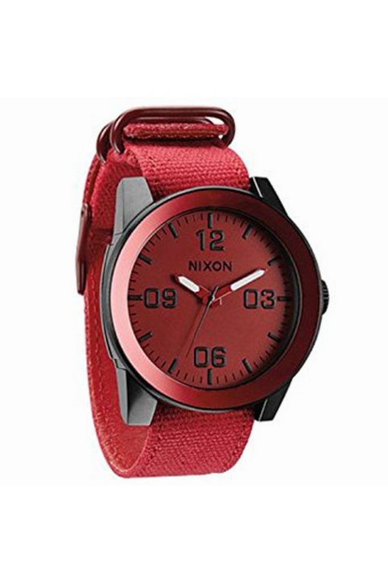 Ceas barbatesc Nixon, A2431368, Rosu