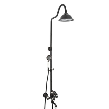 Coloana de dus TRENDY'S ,cu trei functii , black jade antichizat Coloana de dus TRENDY'S ,cu trei functii , black jade antichizat