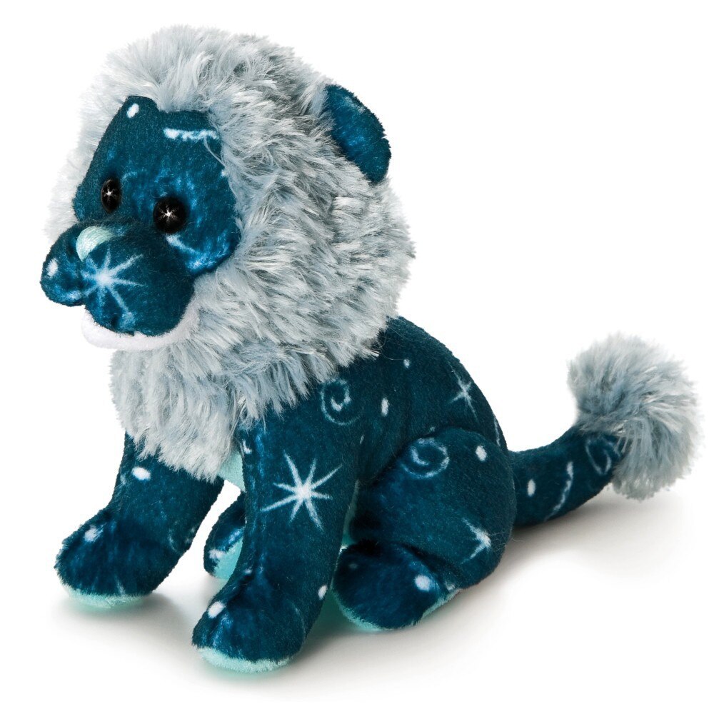 Jucarie de plus Leu, Trudi, Albastru, 9 cm