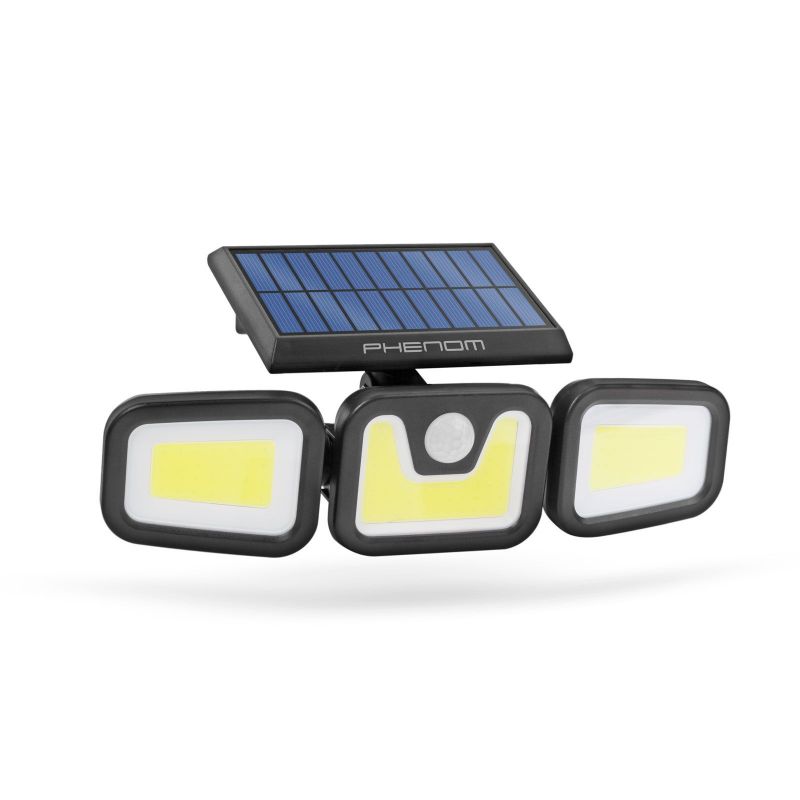 Reflector solar rotativ cu senzor de miscare, 3 leduri COB