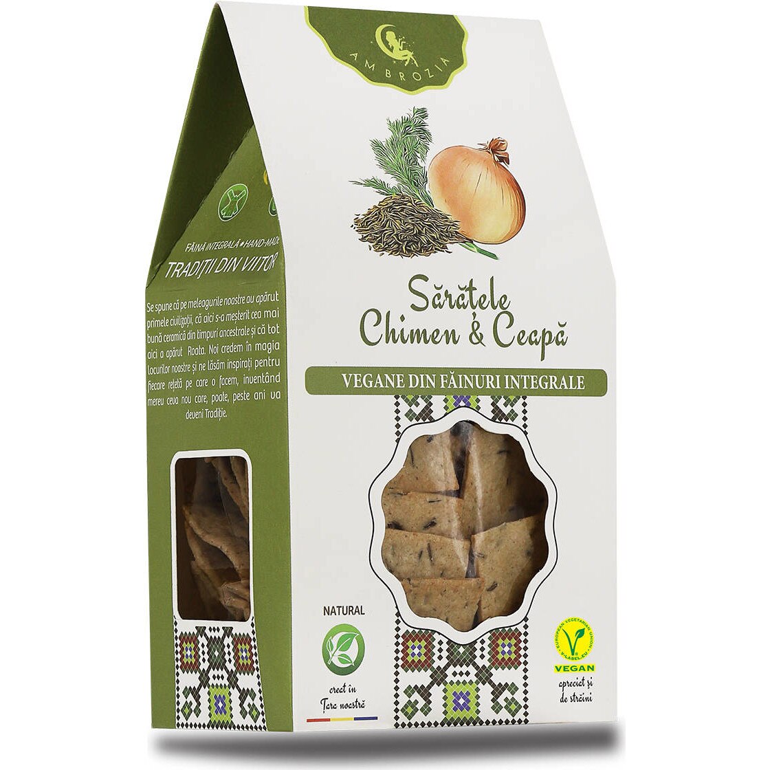 Saratele AMBROZIA Chimen & Ceapa 125 grame