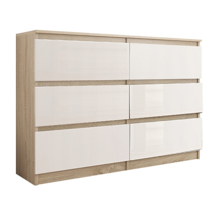 Comoda moderna, PVC, R-120 T-2 sonoma, 76x31x120