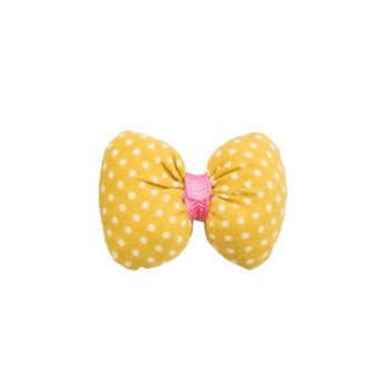 Set 2 accesorii pentru haina copii Fundite Galbene 4cm Set 2 accesorii pentru haina copii Fundite Galbene 4cm