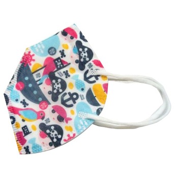 Masca FF2 pentru copii, set 10 buc ambalate individual, model cu pirati Masca FF2 pentru copii, set 10 buc ambalate individual, model cu pirati