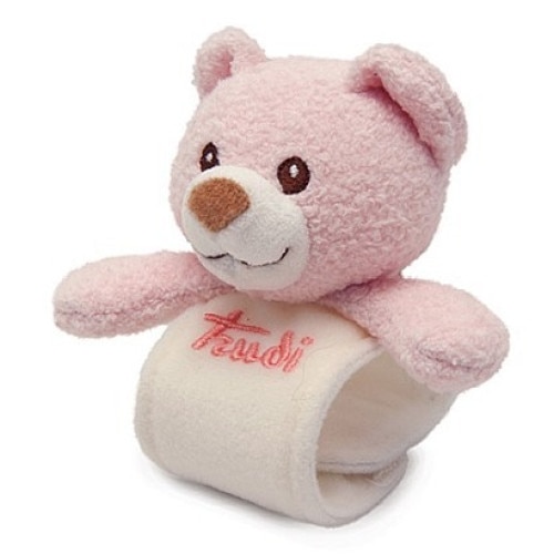 Plus de mana, Ursulet cu sunete, 12cm, Roz