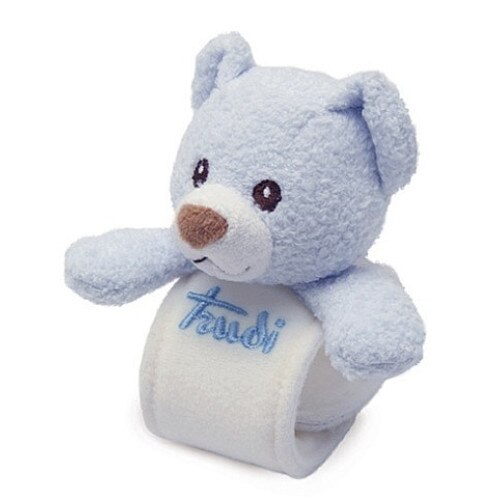 Plus de mana, Ursulet cu sunete, 12cm, Albastru